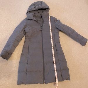 Uniqlo packable long coat